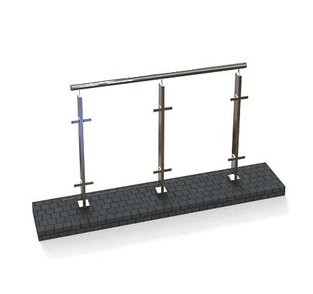 강화유리 안전난간(핸드레일)